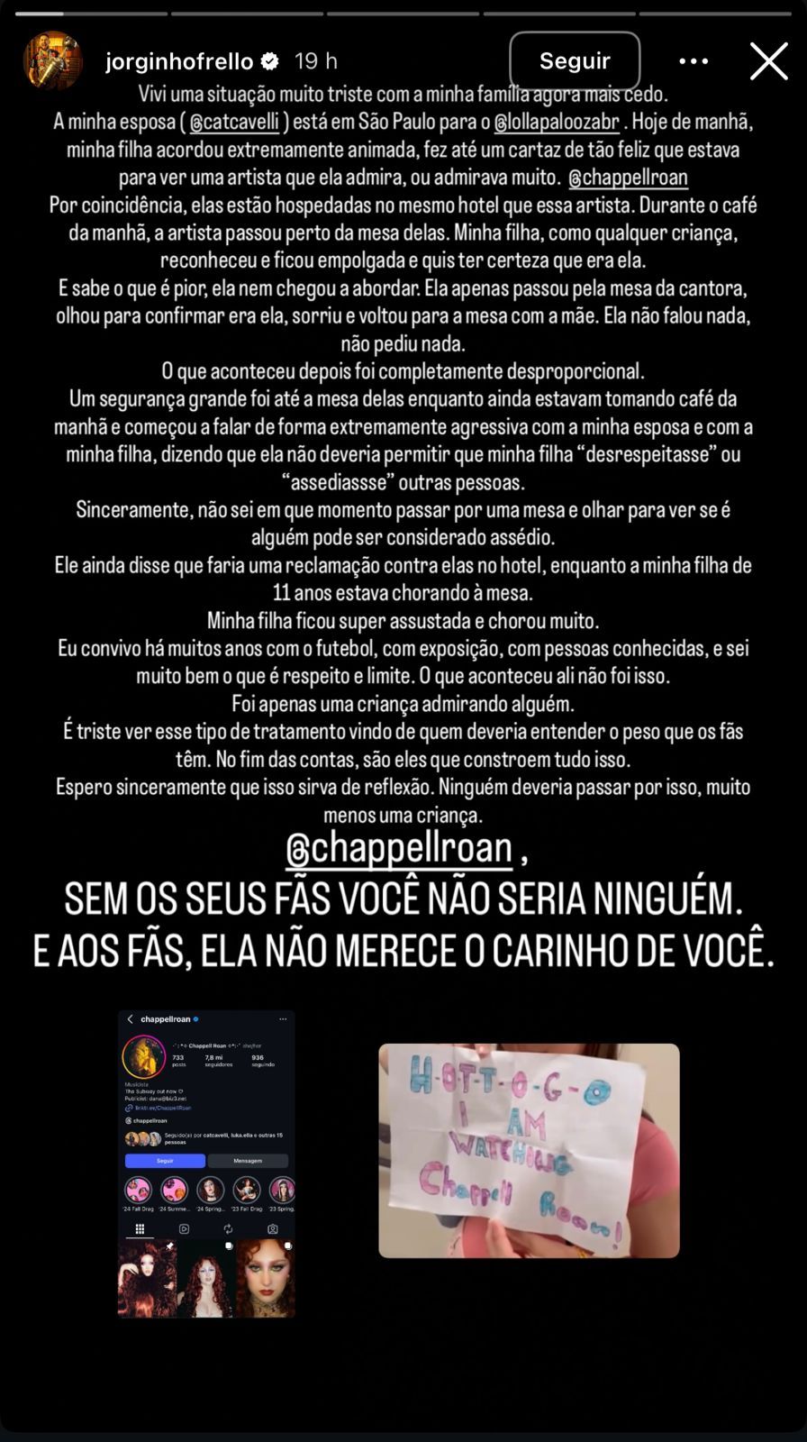Equipes de seguran&ccedil;a adotam medidas r&iacute;gidas para proteger artistas em locais movimentados, mas excessos podem gerar cr&iacute;ticas, como no caso relatado/Foto: Redes Sociais&nbsp;