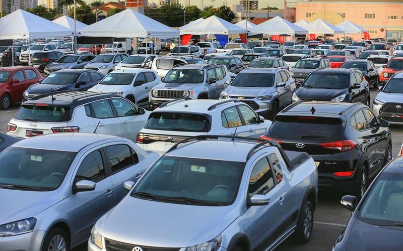 ImageO evento vai além da venda de carros: oferece uma experiência familiar, com parque infantil inflável e recreação infantil/Foto: Wildes Barbosa