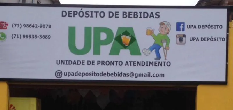 Empreendedor do Jardim Cajazeiras cria depósito de bebidas chamado UPA e ganha milhares de fãs na Internet