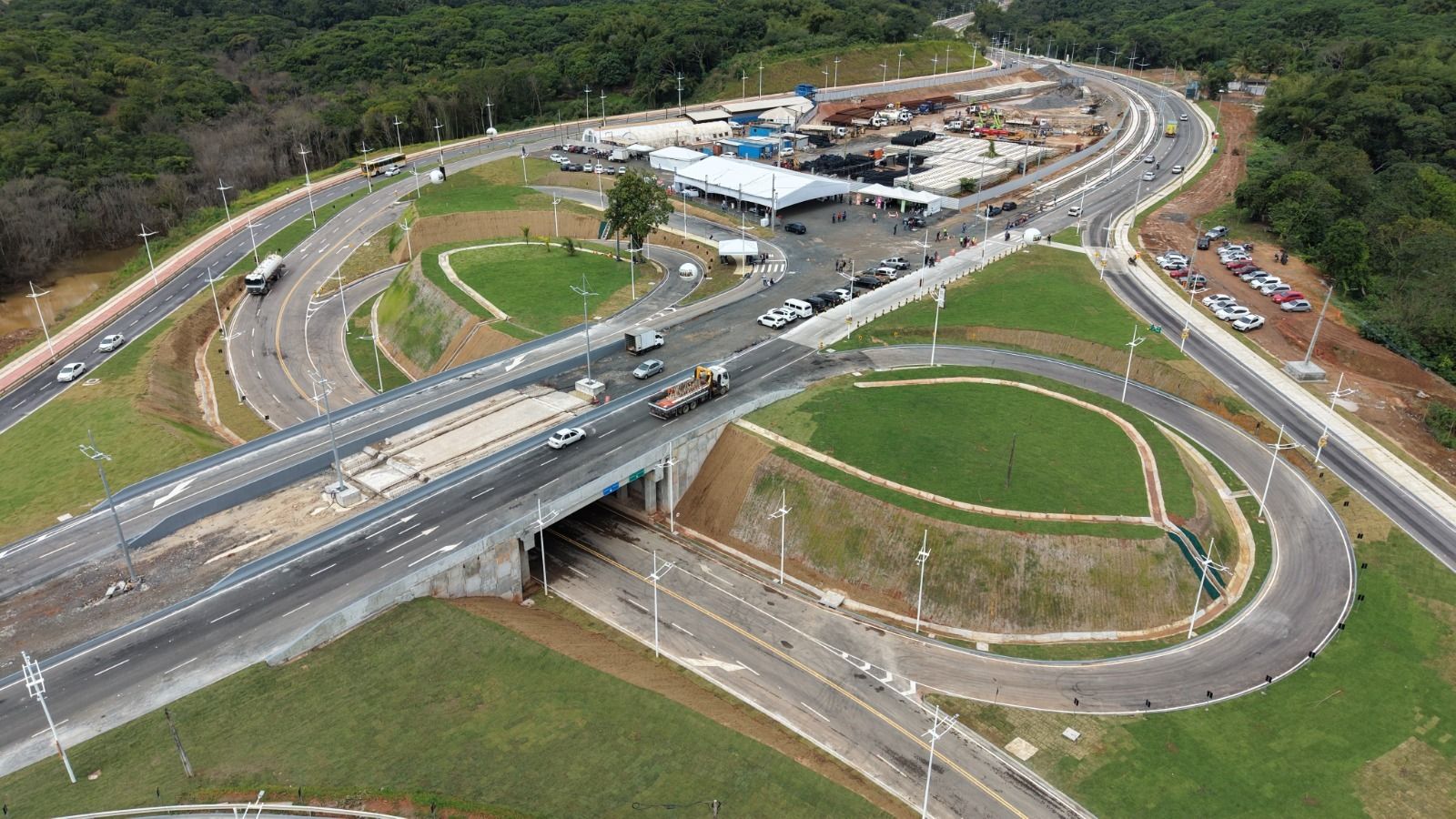 Obras de duplica&ccedil;&atilde;o da Estrada do Derba alteram tr&acirc;nsito em Salvador. Foto: Reprodu&ccedil;&atilde;o CTB