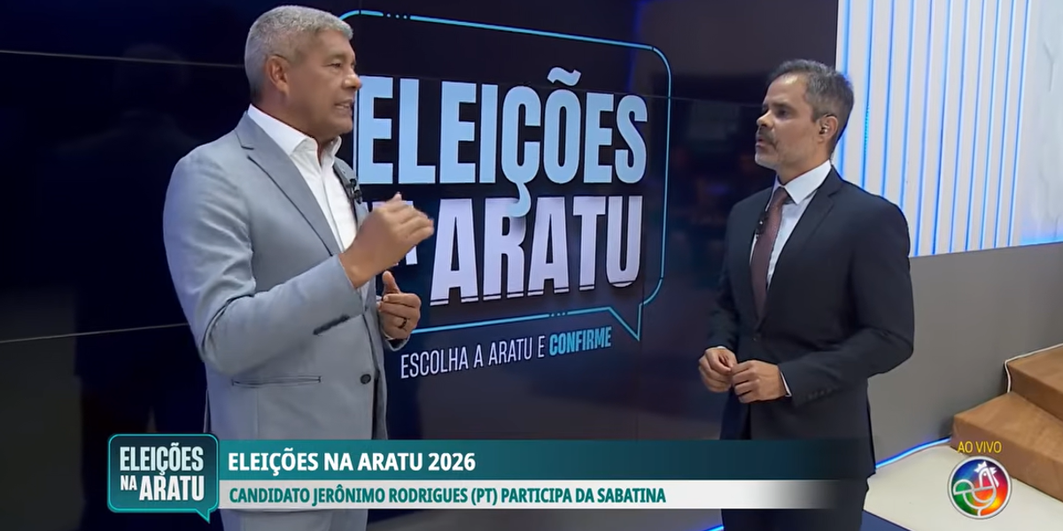 Governador Jer&ocirc;nimo Rodrigues Participa De Sabatina Da TV Aratu E Apresenta Propostas Para Ampliar O Planserv E Fortalecer a Rede P&uacute;blica De Sa&uacute;de Na Bahia 2