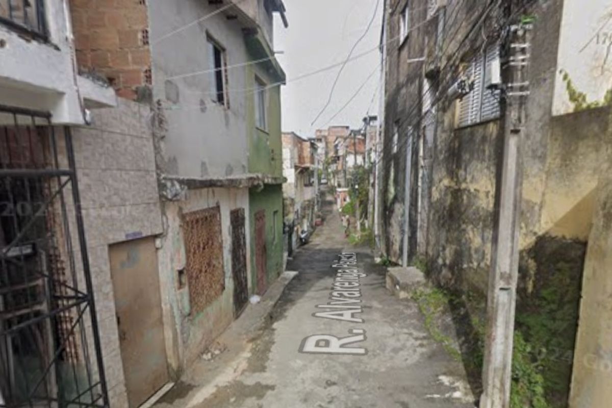O homem foi executado a tiros dentro de casa na Rua Alvarenga Peixoto, bairro da Liberdade. Foto: Reprodu&ccedil;&atilde;o | Google Maps