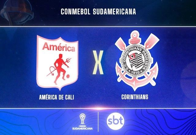 Corinthians visita América de Cali pela Sul-Americana | Foto: SBT