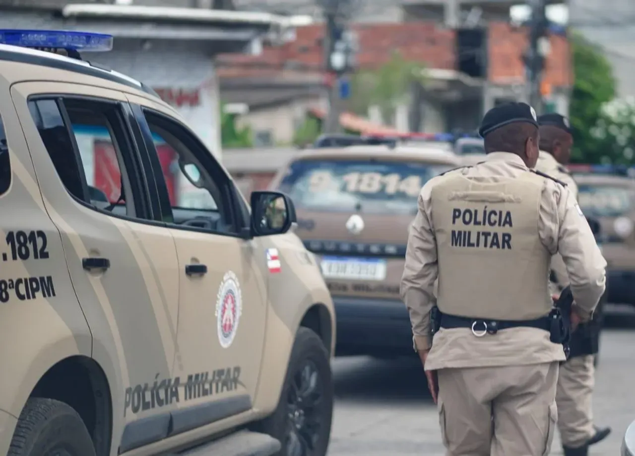 Homens são mortos em confronto com a PM. Foto: PMBA