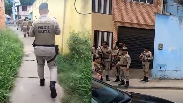 Policiais foram atingidos por traficantes do Comando Vermelho. Foto: Reprodução / Alô Juca