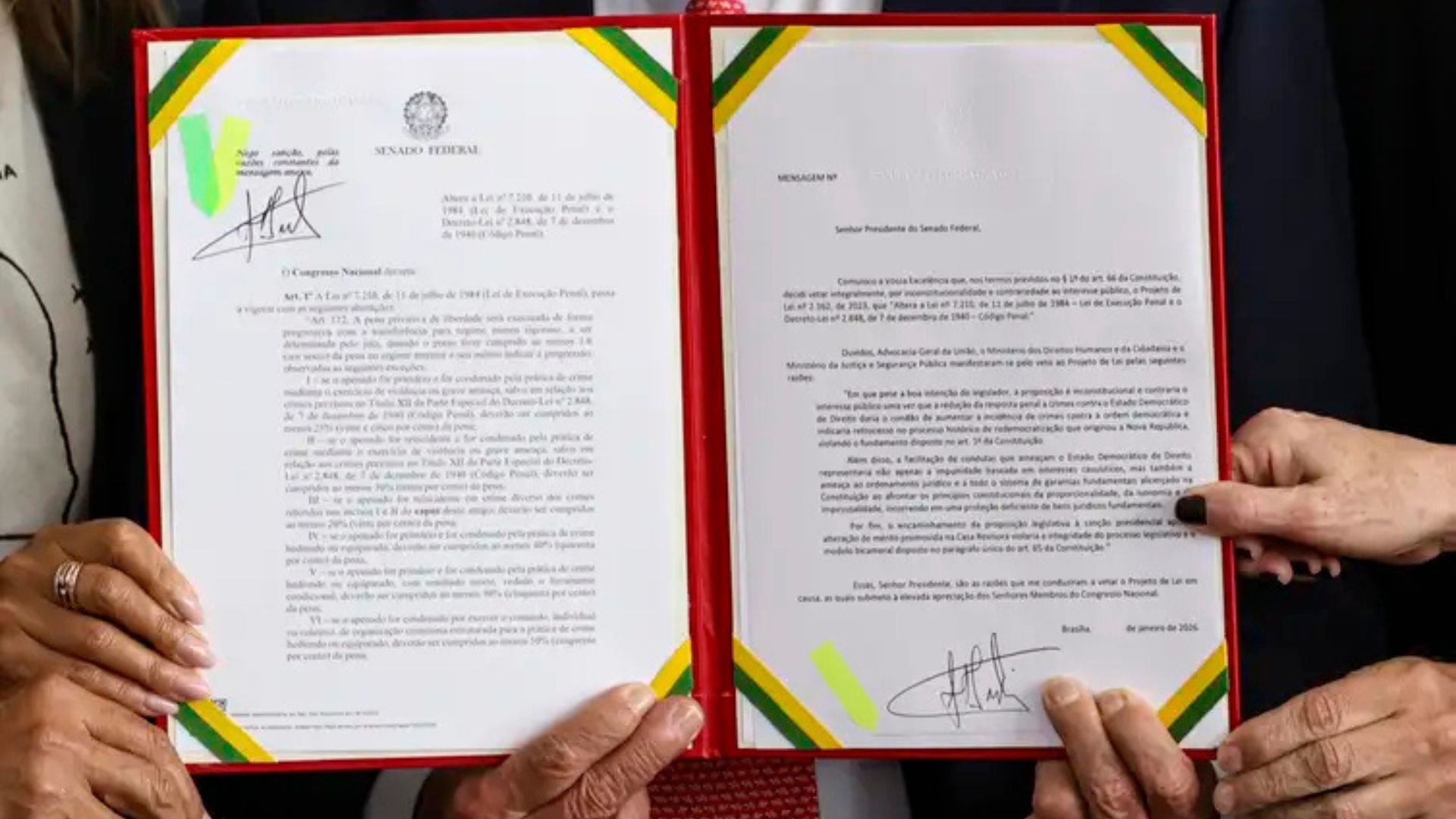 Lula veta integralmente PL da Dosimetria; Foto: Marcelo Camargo/Ag&ecirc;ncia Brasil