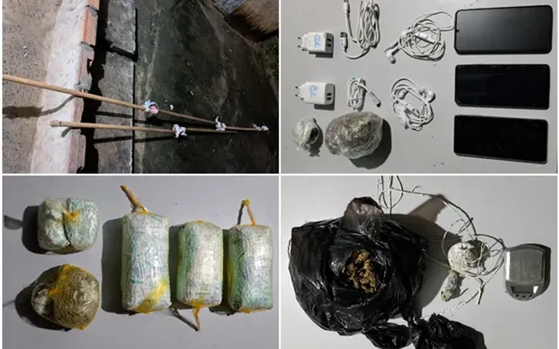 A apreens&atilde;o de drogas em unidades prisionais faz parte das a&ccedil;&otilde;es de seguran&ccedil;a voltadas a impedir a circula&ccedil;&atilde;o de subst&acirc;ncias il&iacute;citas entre internos e pessoas que acessam os estabelecimentos/Foto: Pol&iacute;cia Penal&nbsp;