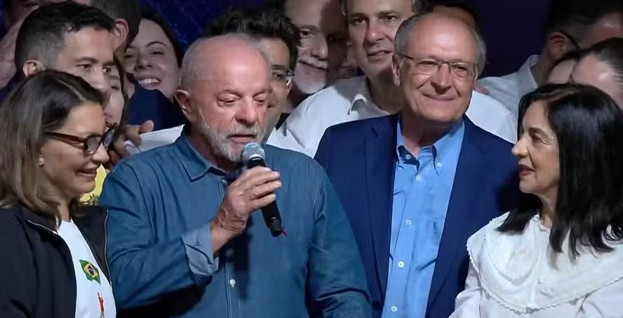 O presidente Lula em discurso da vitória após reeleição. | Foto: Redes Sociais