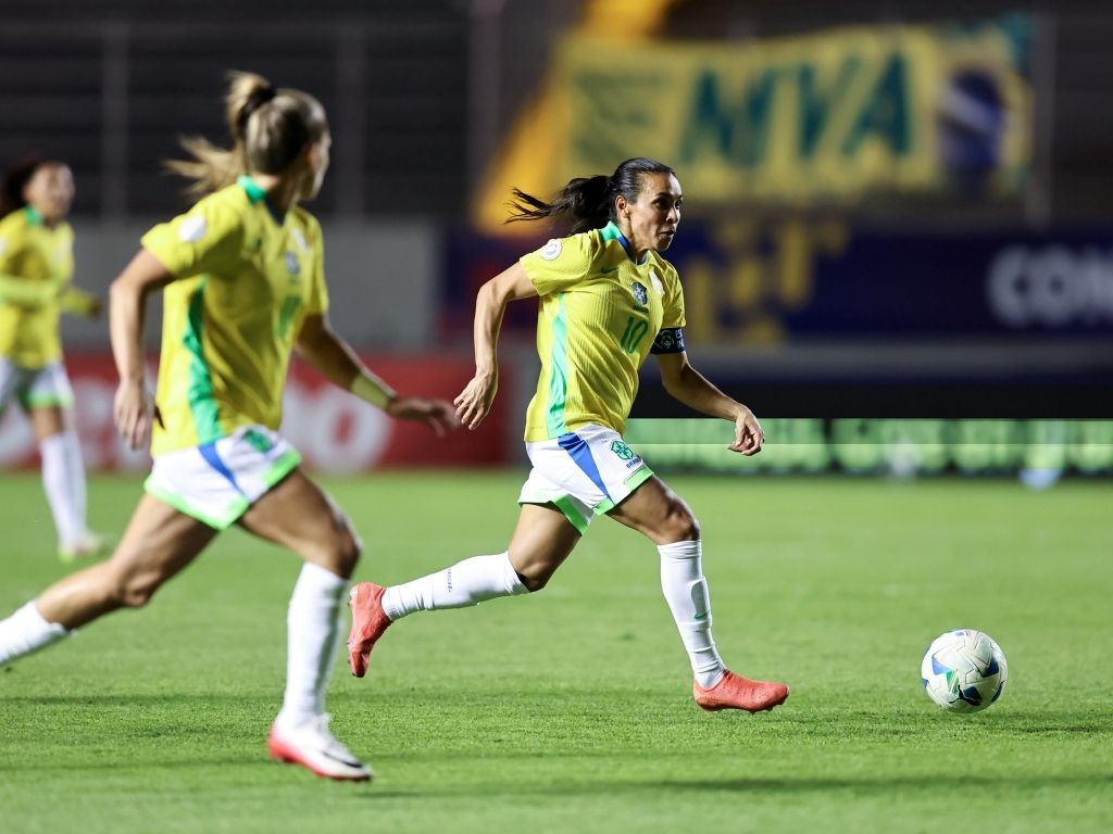 A próxima partida da Seleção Feminina será nesta sexta, contra a Colômbia. Foto: Livia Vilas Boas/CBF