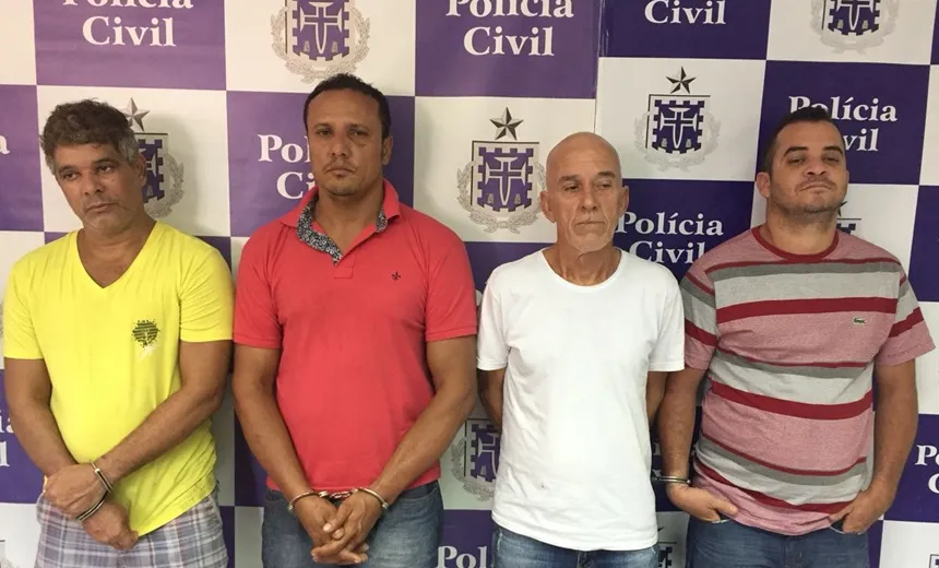 CONFESSARAM: Polícia apresenta sequestradores do ex-prefeito de Valença