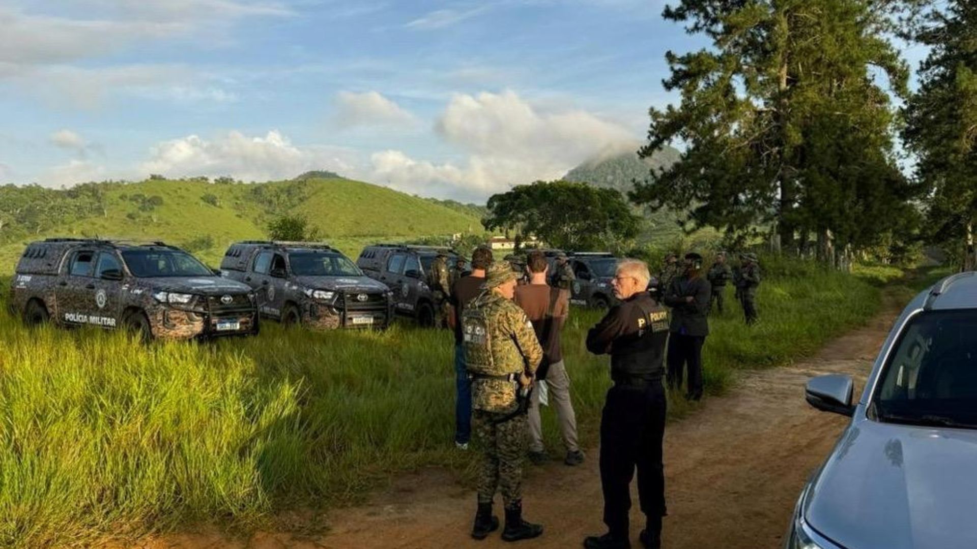 Conflitos entre produtores rurais e indígenas na Bahia. Foto: Divulgação PF
