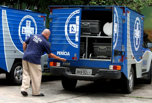 Departamento de Polícia Técnica (DPT), realizou a perícia do crime.Foto: Elói Corrêa | Gov Ba