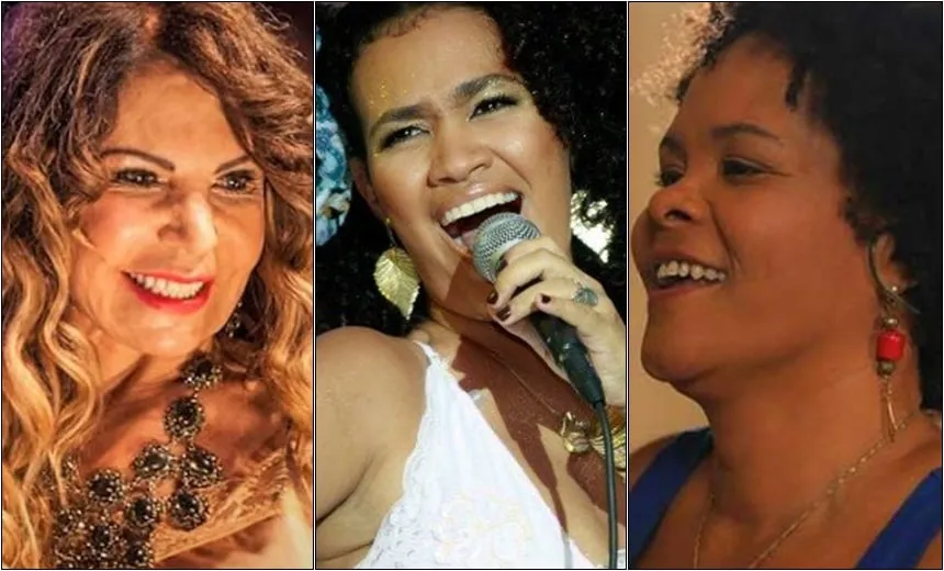 Elba Ramalho, Mariene de Castro e Marcia Short se apresentam nesta sexta no Largo do Pelourinho