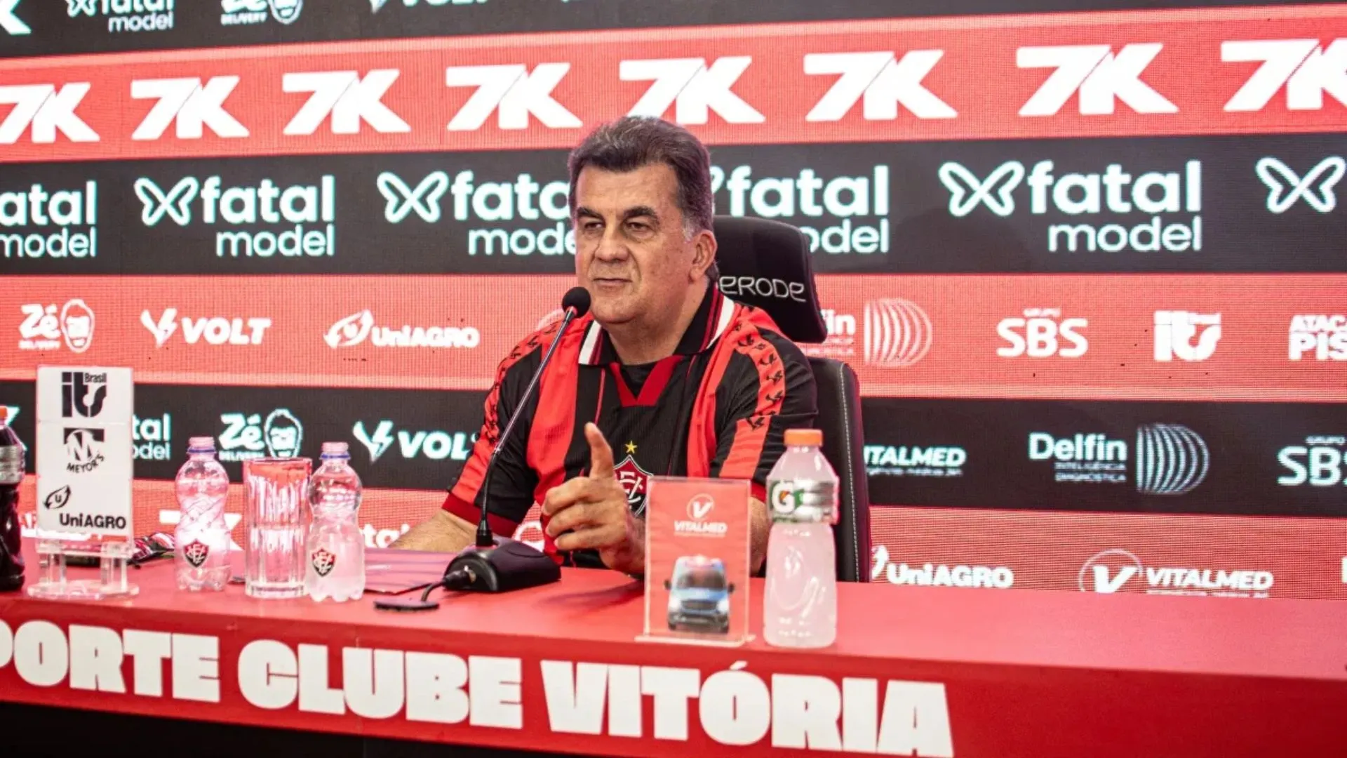 Fábio Mota assegurou que não há possibilidade de o Barradão ir a leilão
