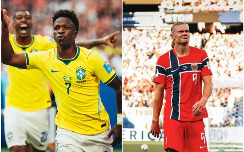 Na história, o retrospecto de Brasil x Noruega não é nada favorável para a Seleção Brasileira: em quatro partidas disputadas foram dois empates e duas vitórias dos europeus/Foto: Redes Sociais