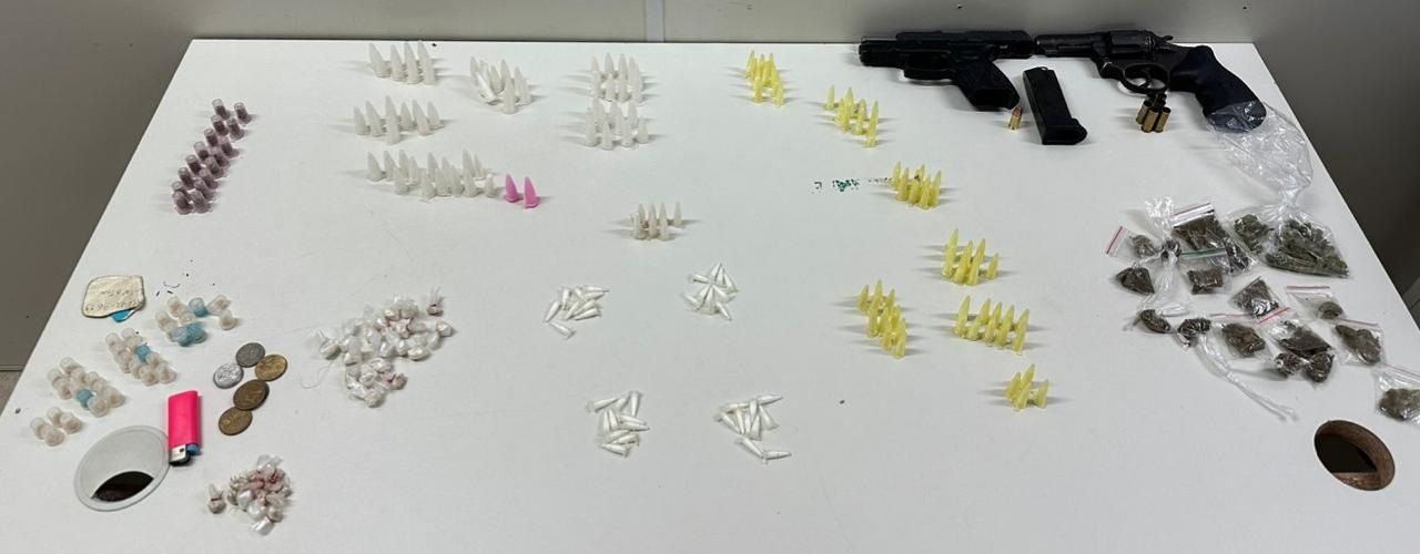 Armas E Drogas Apreendidas Em São Marcos