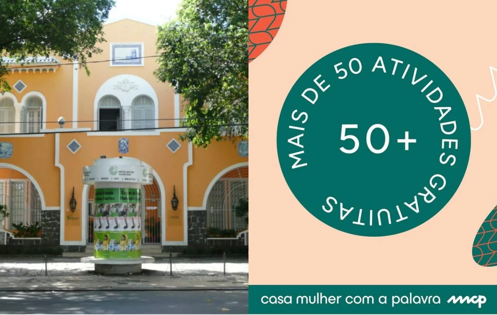 Casa Mulher com a Palavra leva atividades culturais e debates sobre a igualdade de gênero para Goethe-Institut