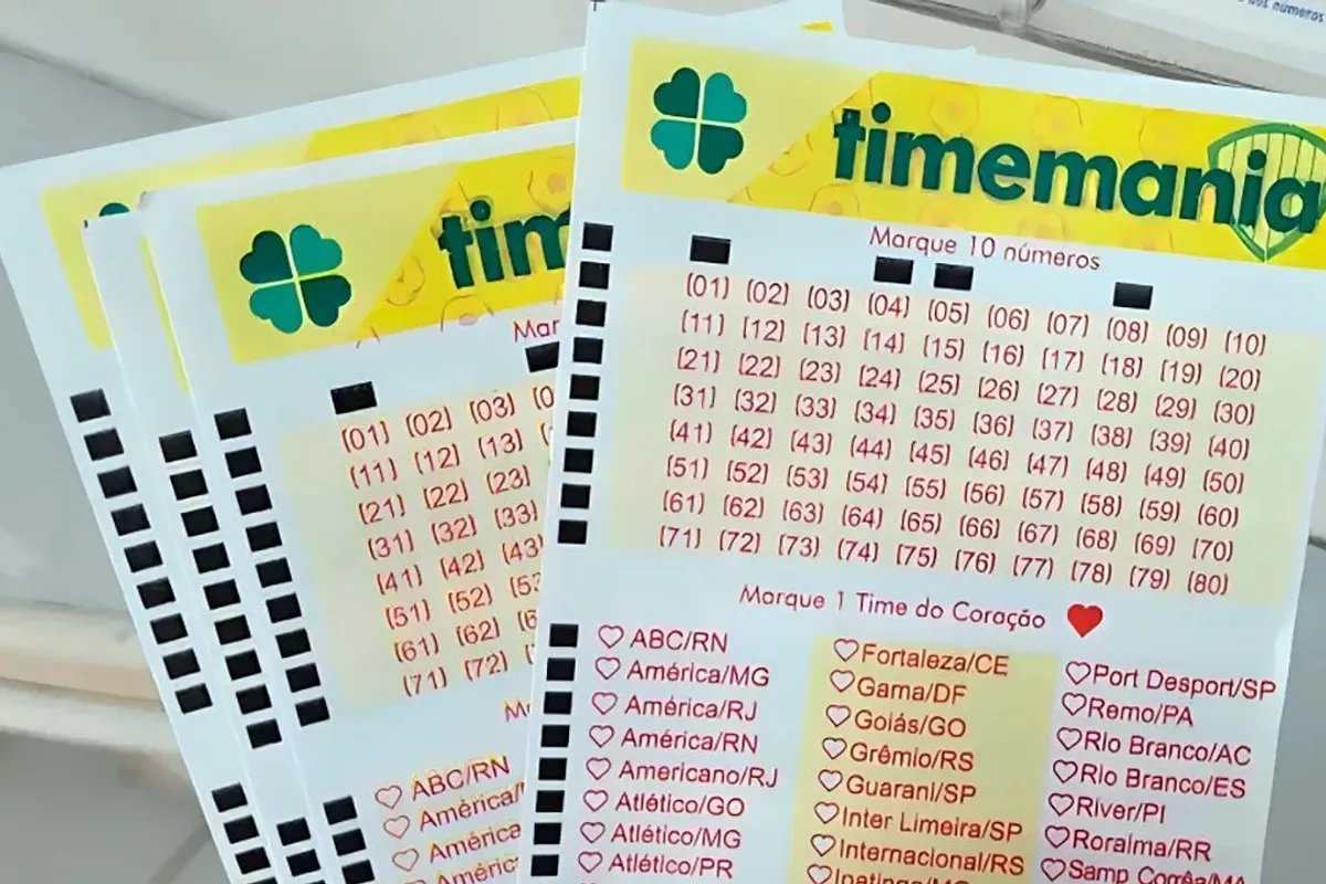 Timemania. Foto: Reprodu&ccedil;&atilde;o