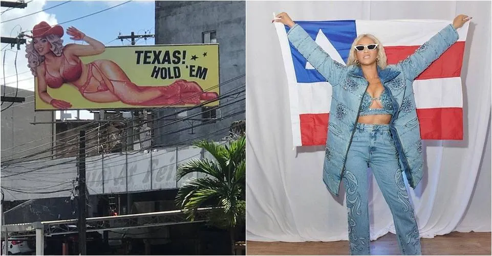 Queen B vem aí? Com Outdoor de Beyoncé em Salvador, fãs especulam show da cantora na cidade
