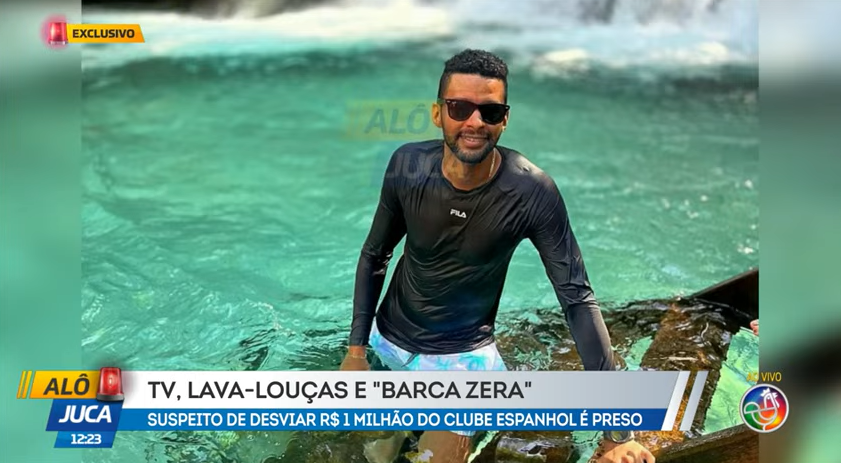 Suspeito De Roubar Bens Do Clube Espanhol
