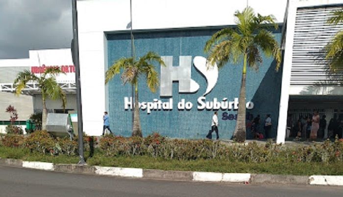 O homem foi levado para o Hospital do Subúrbio. Foto: Ilustração