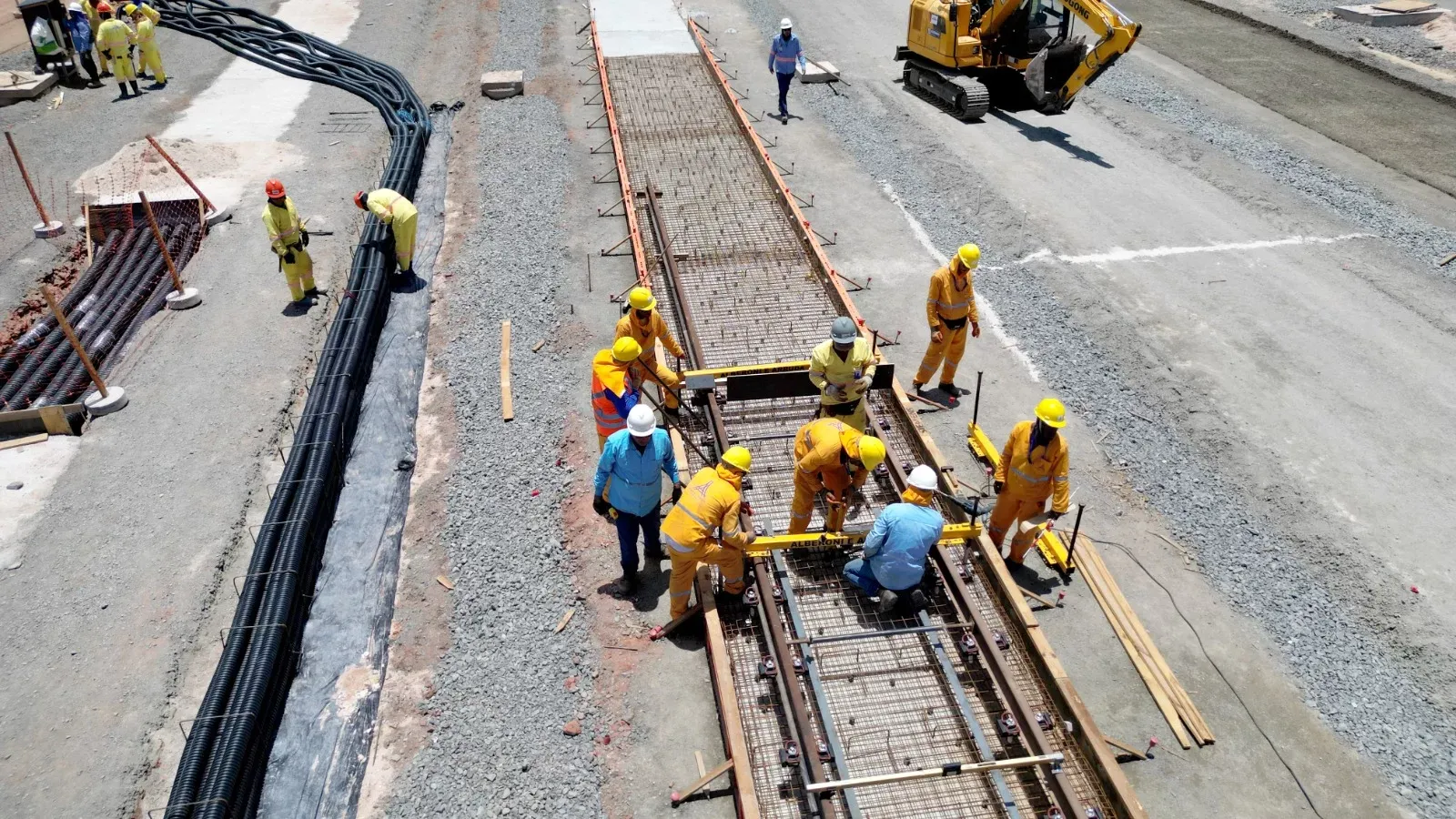 O VLT está entre as obras de mobilidade urbana da Bahia. Foto: Feijão Almeida | GOVBA