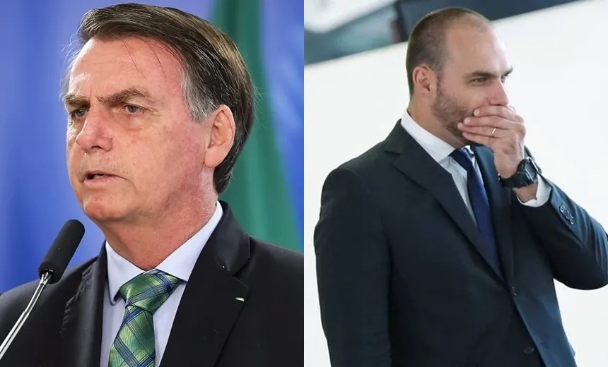 Bolsonaro rebate comentário do filho sobre AI-5: "se ele falou isso, lamento"