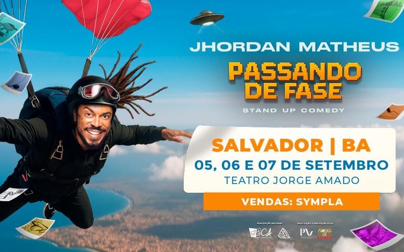 O humorista baiano &eacute; um dos principais nomes da nova gera&ccedil;&atilde;o da com&eacute;dia nacional e ganhou proje&ccedil;&atilde;o nas redes sociais com v&iacute;deos de humor cotidiano e personagens marcantes/Foto: Divulga&ccedil;&atilde;o