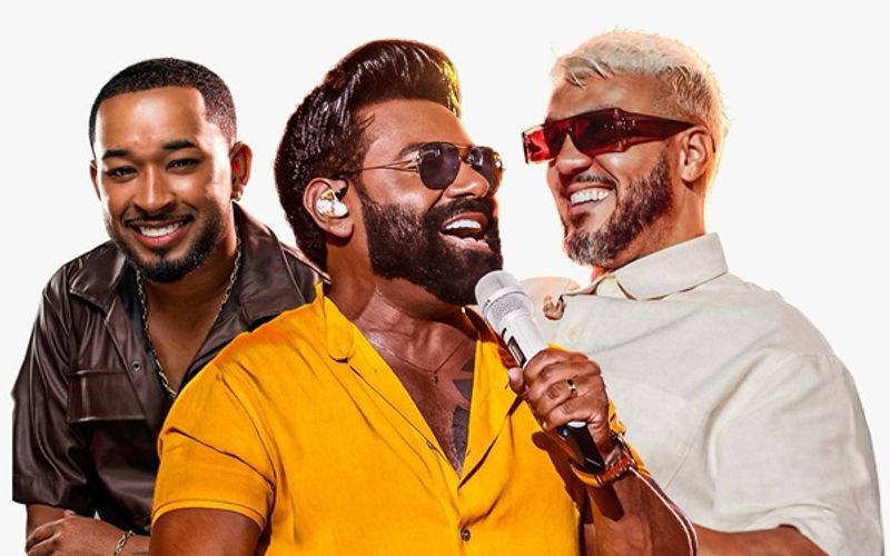a noite promete muita sofr&ecirc;ncia com tr&ecirc;s gigantes do arrocha juntos no mesmo palco. Ideal para quem quer cantar do in&iacute;cio ao fim e reviver sucessos que marcaram gera&ccedil;&otilde;es/Foto: Divulga&ccedil;&atilde;o