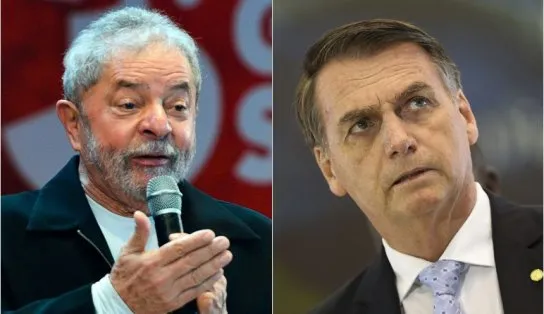 Lula aparece à frente de Bolsonaro em relação a intenções de voto para 2022, mostra pesquisa