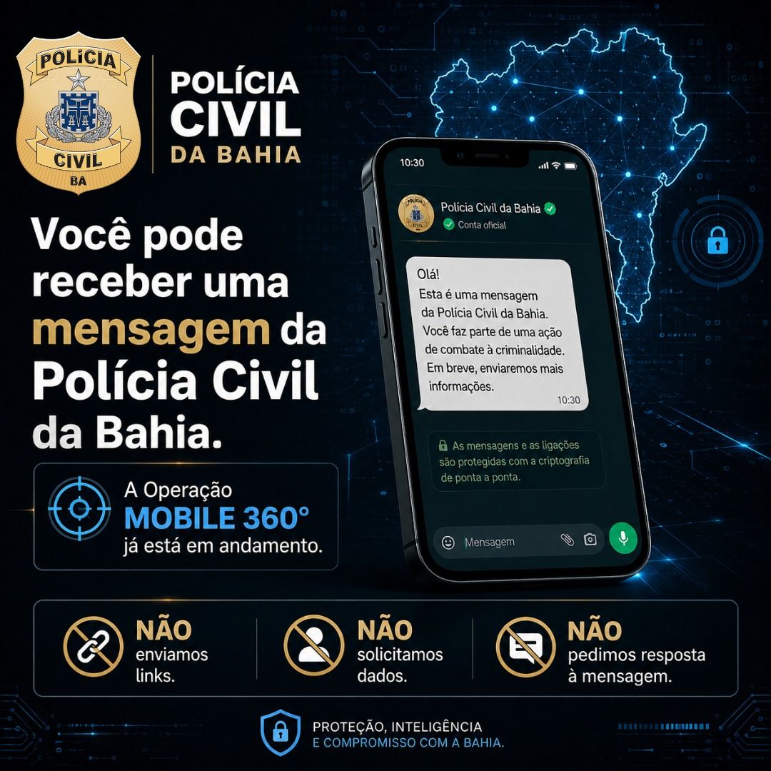 Aviso Policia Civil Mobile