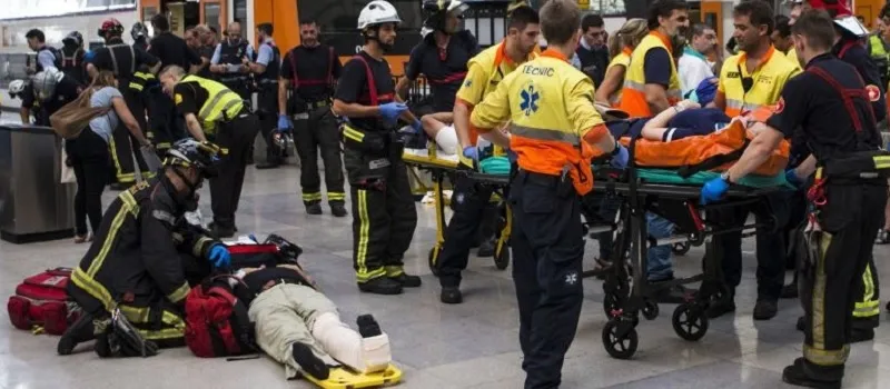 BARCELONA: Acidente de trem deixa mais de cinquenta pessoas feridas