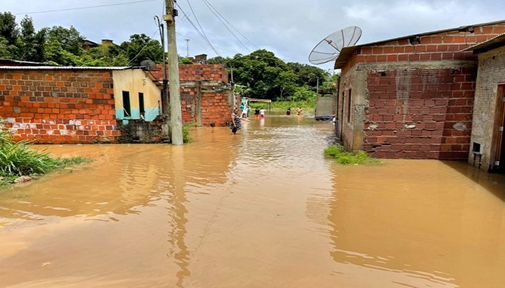 As cidades baianas de Ubatã e Livramento de Nossa Senhora estão em situação de emergência por questões climáticas.Foto: Reprodução/Ubatã Noticias