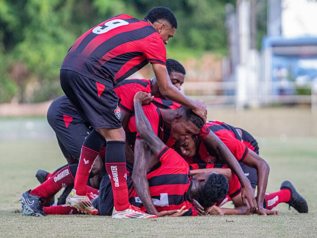 O Vitória venceu o Criciúma nos pênaltis e garantiu vaga para a 1ª divisão Sub-20. Foto: Divulgação/EC Vitória