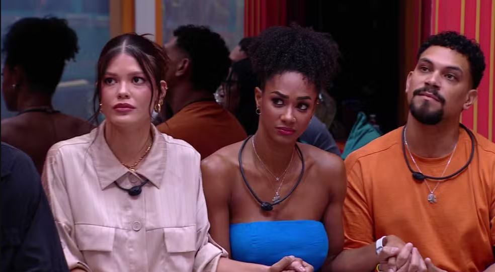 Aline Patriarca é eliminada do BBB 25. Foto: Globo