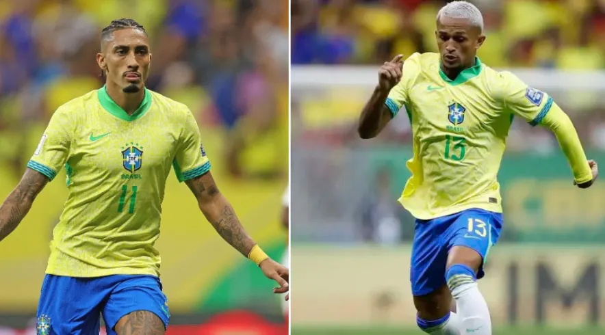 CBF anuncia corte de Raphinha e Wesley após lesões no amistoso contra a França