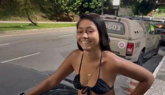 Mulher presa por tráfico de drogas manda recado para ex-namorado: 'Volta, amor'