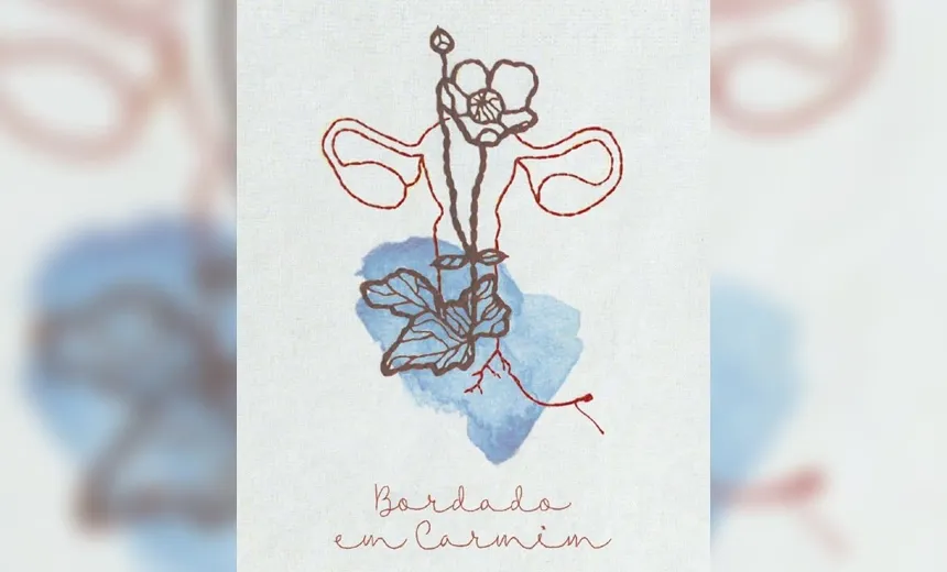 "Bordado em Carmim": livro de poemas e ilustrações será lançado na próxima sexta