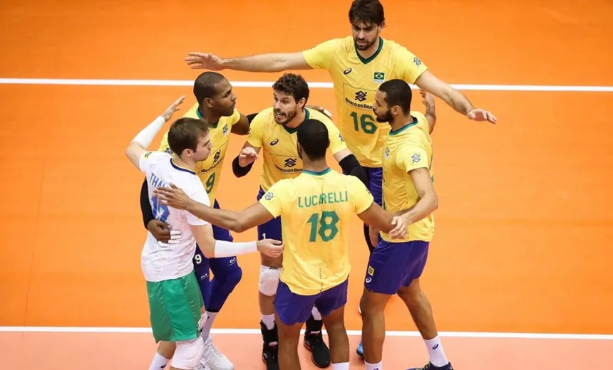 Brasil e Argentina se enfrentam na Liga das Nações de Vôlei Masculino nesta quinta (23)