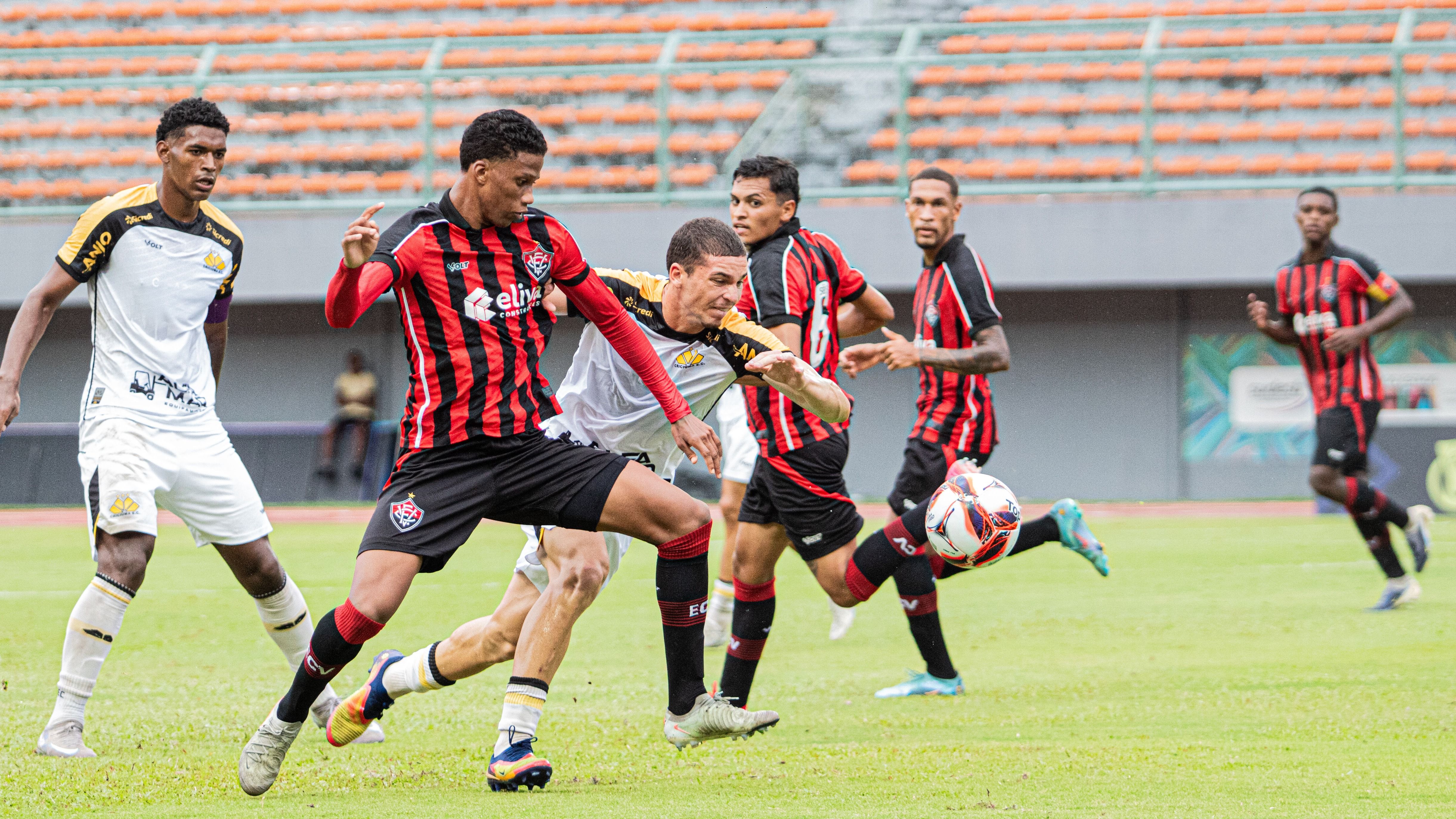 Vit&oacute;ria vence Crici&uacute;ma em Pitua&ccedil;u | Foto: Karla Porto/EC Vit&oacute;ria