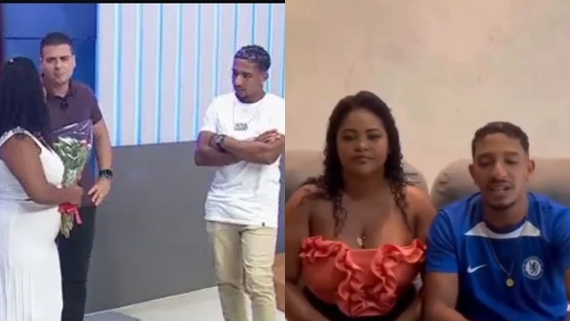 Arnaldo revela que conseguiu reconquistar a companheira com sua persistência. Foto: TV Aratu / Redes Sociais