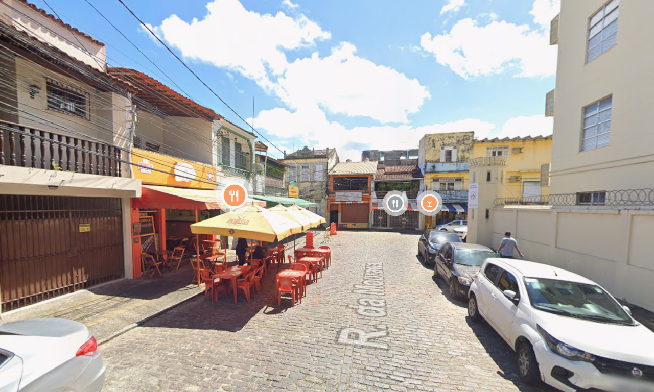 Bairro da Mouraria, no Centro Histórico, sediará o 1º Festival de Lambreta da Mouraria. Foto: Google Street View