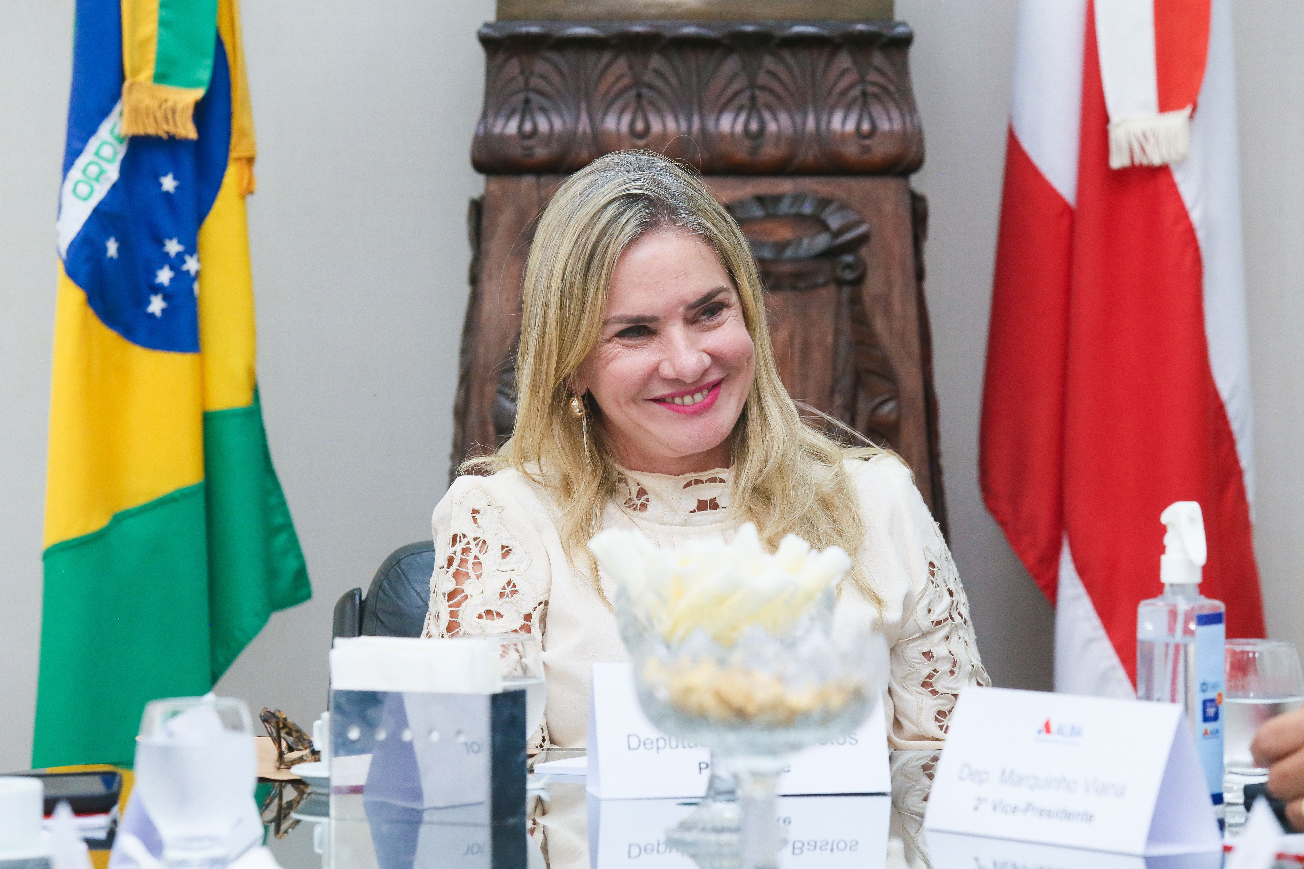 Ivana é a primeira presidente mulher da história | Foto: Sandra Travessos / AL-BA