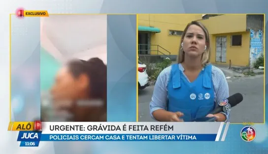 Grávida de 8 meses é feita refém pelo companheiro em Lauro de Freitas