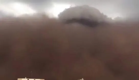 Fenômeno lança tempestade de areia sobre cidade do interior de São Paulo; veja vídeos impressionantes 