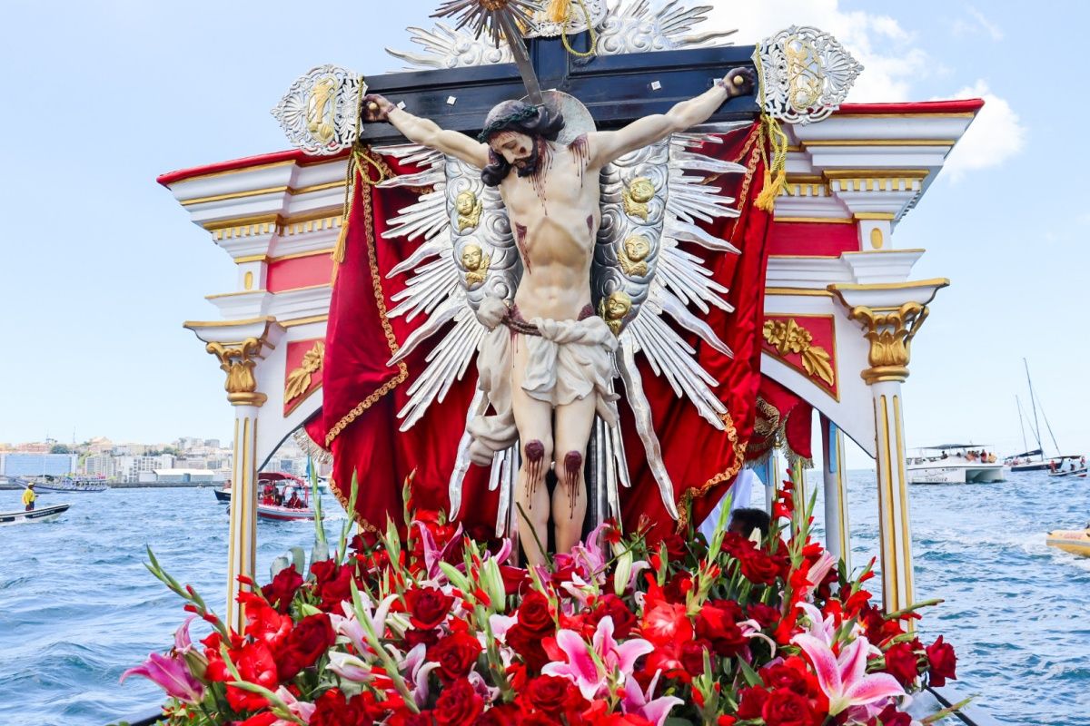 Bom Jesus dos Navegantes abre festas populares do ano novo. Foto: Sara Gomes/Arquidiocese de Salvador