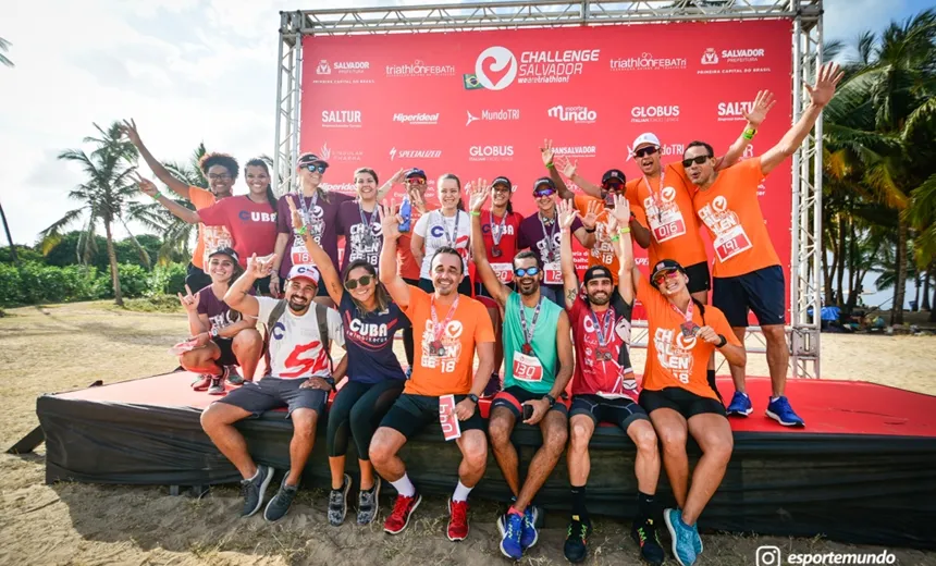 Salvador vai sediar neste mês a competição de triathlon "Global Challenge Family"