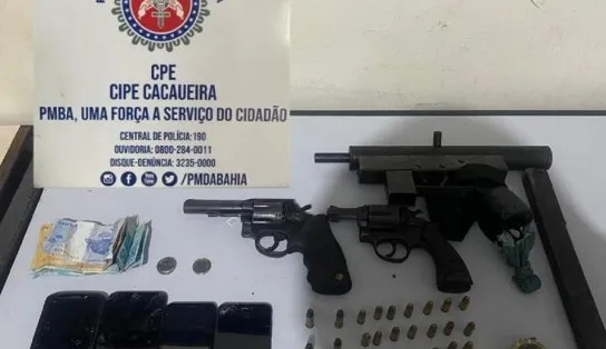 Terror no Sul: com armamento pesado, "bonde" invade comunidade, atinge criança de 10 anos e é localizado pela PM na Bahia 