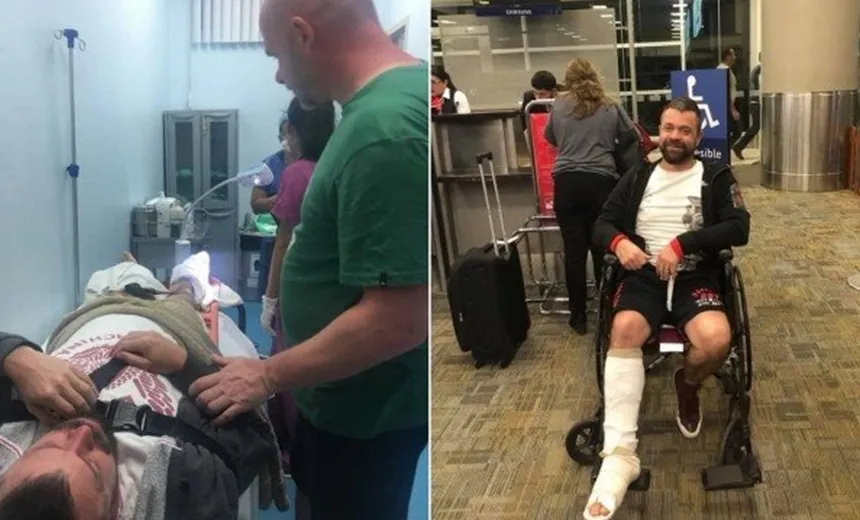 ‘BAITA SUSTO’: Turista inglês se livra de tubarão de 4 metros com socos
