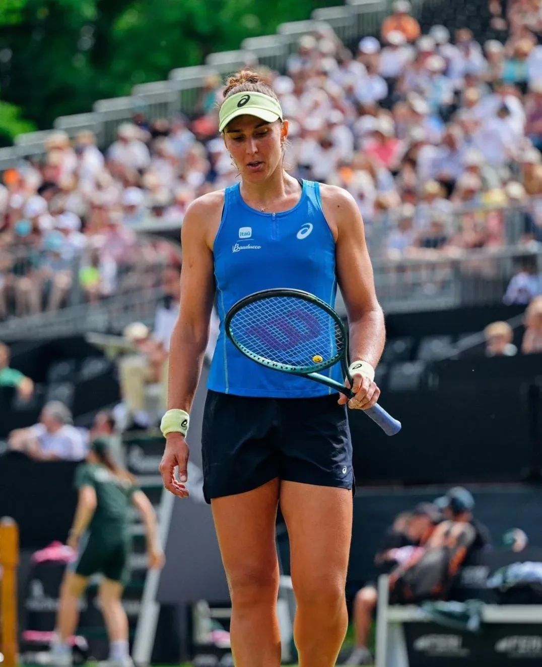 Em 2023, Bia Haddad chegou às oitavas de finais do torneio de Wimbledon. Foto: Divulgação / Bad Homburg